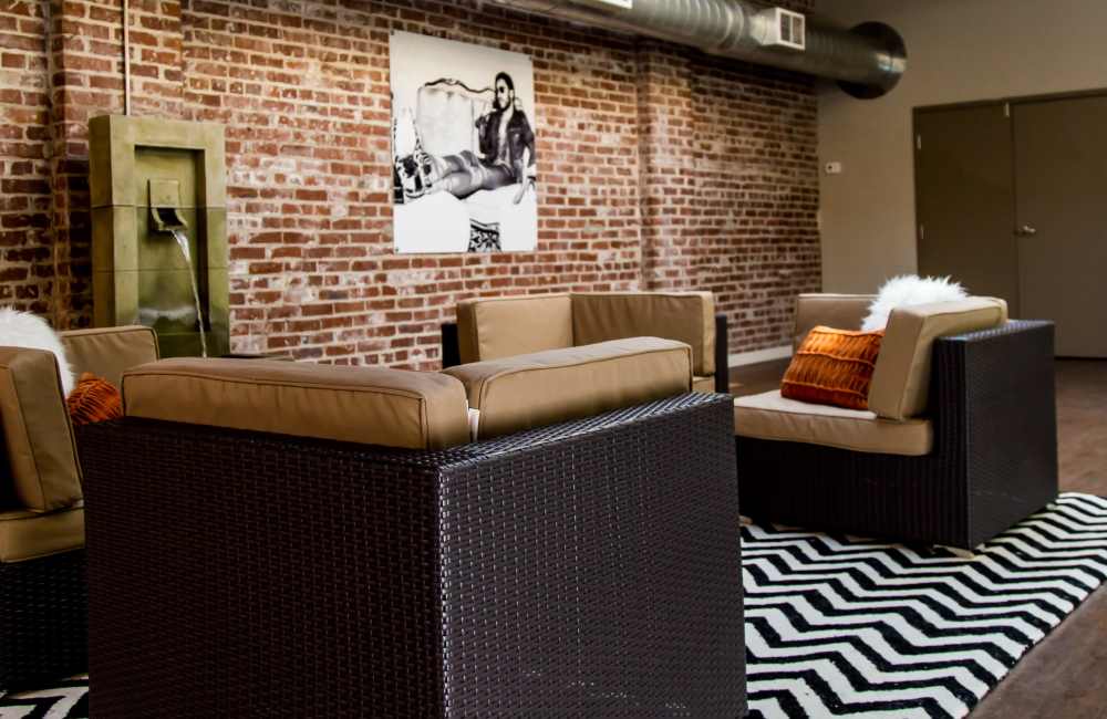 Interior of an apartment at Annex Lofts in Memphis, Tennessee