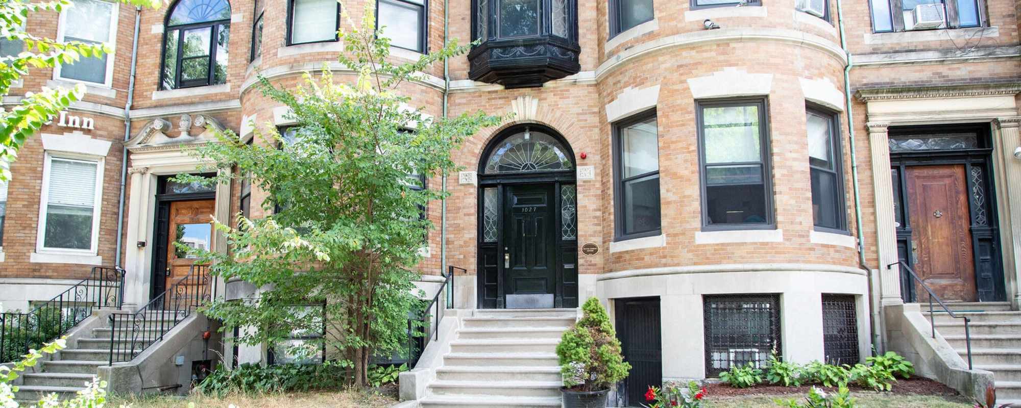 Hearth Ruth Cowin House in Brookline, Massachusetts