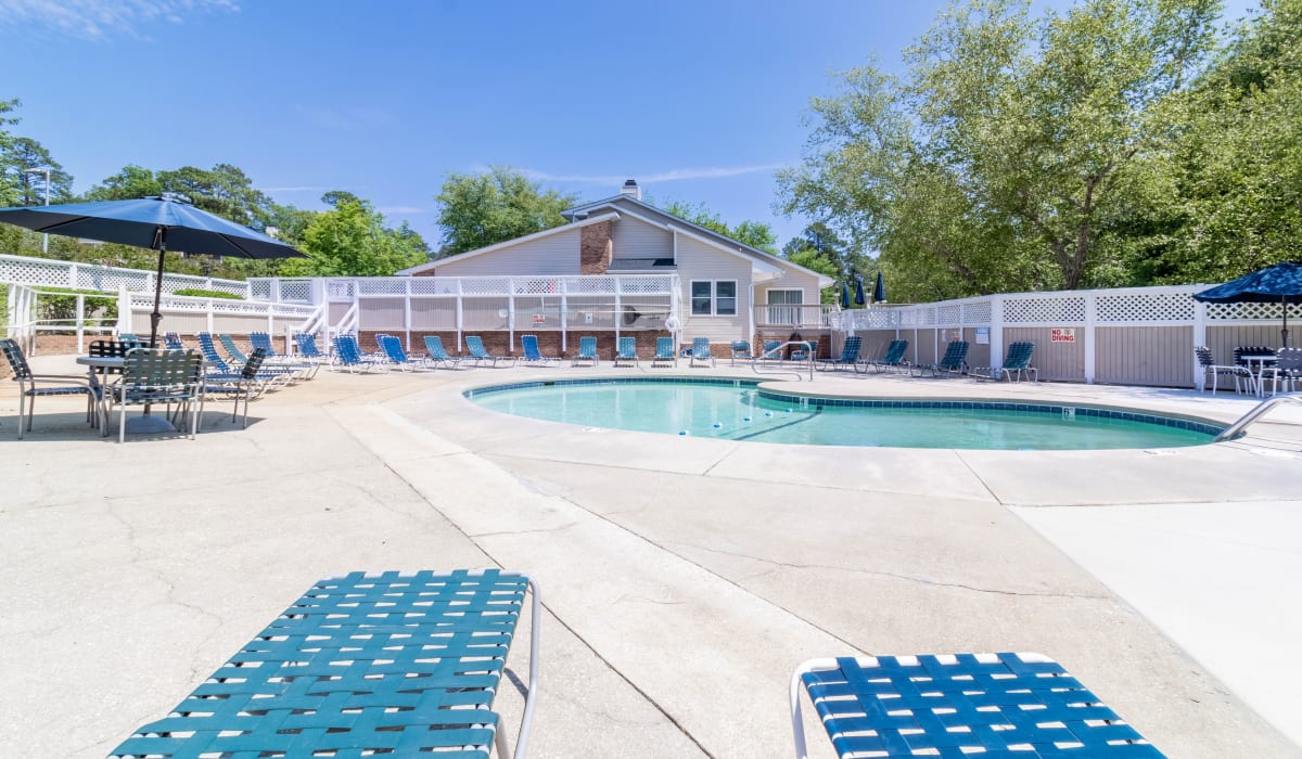 pool at Tamarack on the Lake in Fayetteville, North Carolina