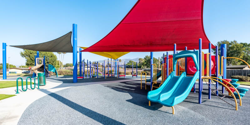 A playground at Santa Rosa in Point Mugu, California