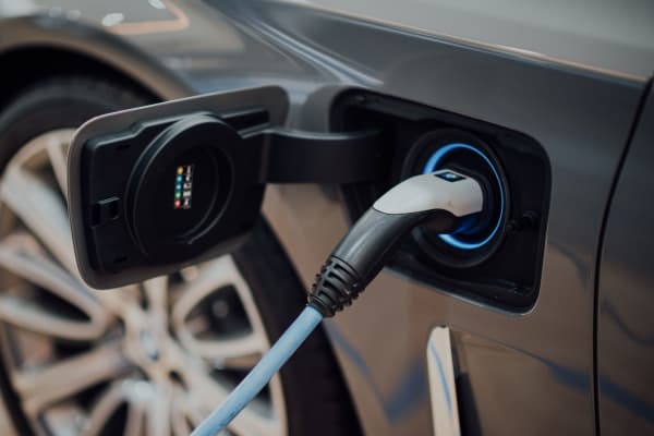 EV charging station at Sobremesa Villas in Surprise, Arizona