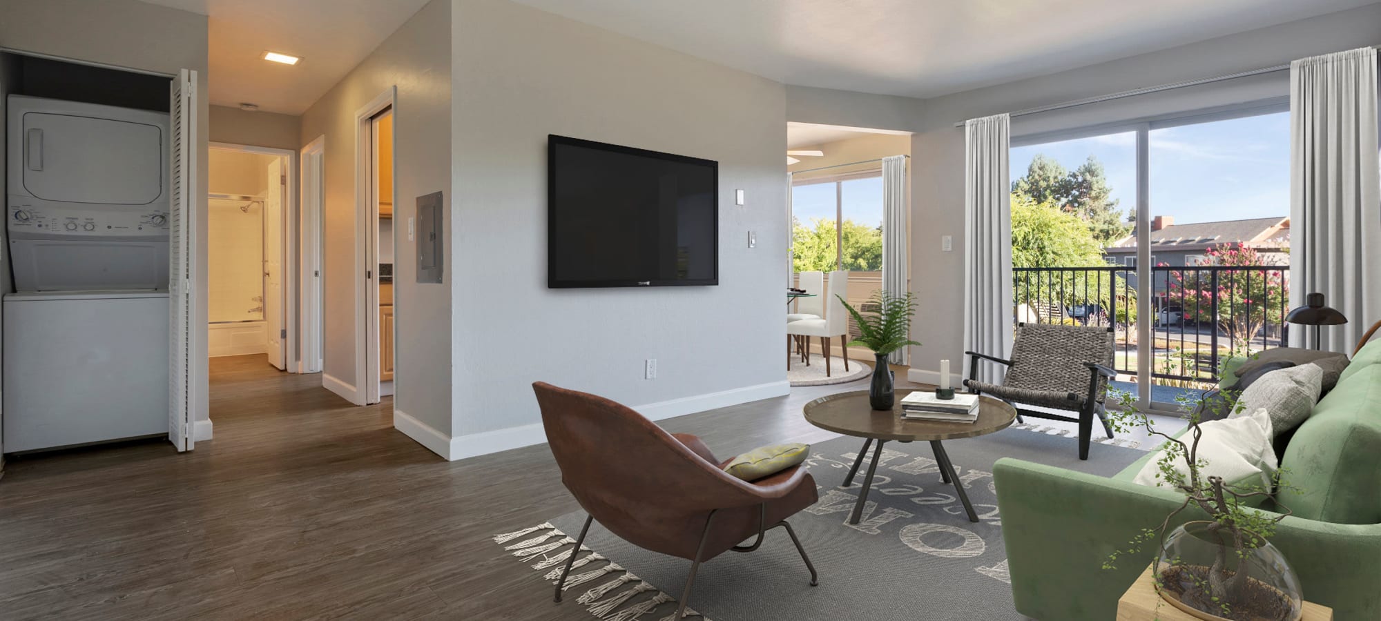 Apartments at Highland Gardens in Mountain View, California