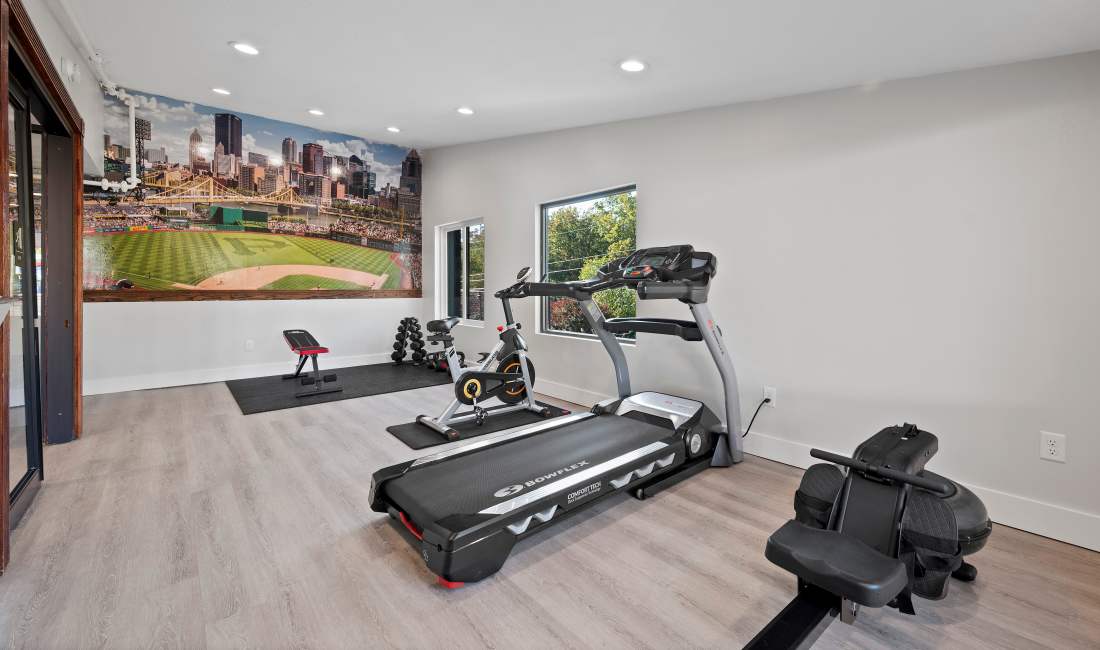 Community fitness center at Pike Place in Pittsburgh, Pennsylvania