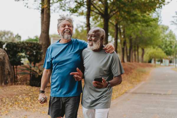 Residents hanging out at McHenry Commons in McHenry, Illinois