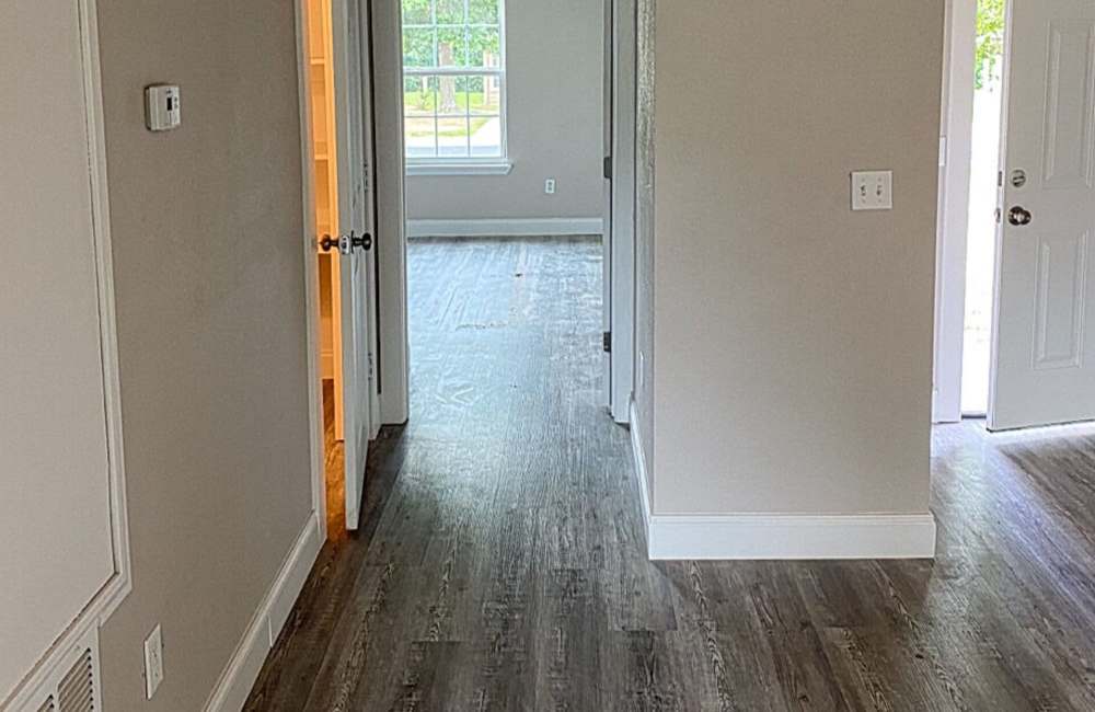 Hardwood Flooring at Crestview Senior Duplexes in Tulsa, Oklahoma