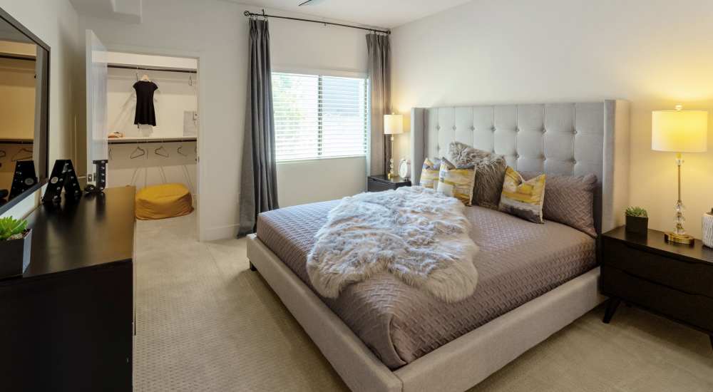Spacious bedroom at Revolution in Henderson, Nevada