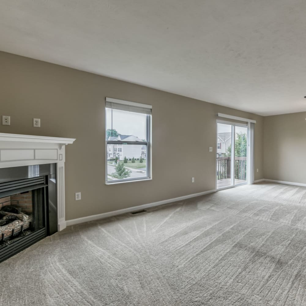 Spacious carpeted apartment at Kennedy Highlands, Mc Kees Rocks, Pennsylvania