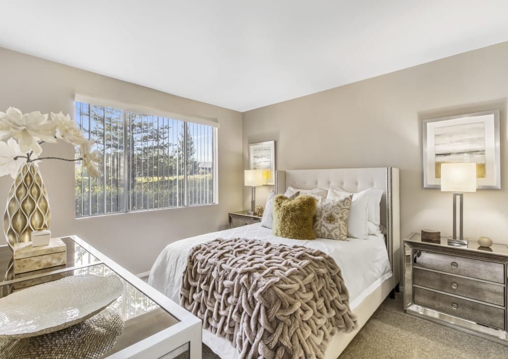 Bedroom at Meridian at Stanford Ranch in Rocklin, California