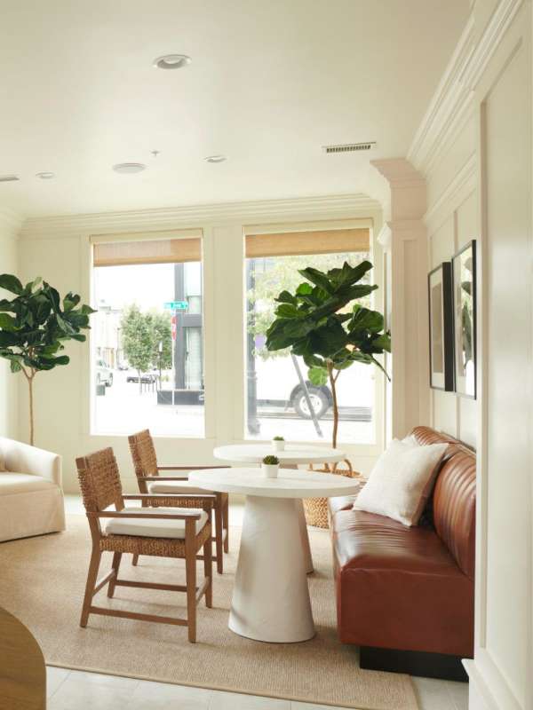 Lounge seating at Sugar Flats, Salt Lake City, Utah