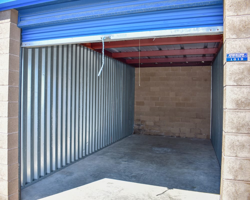 Enclosed auto storage at STOR-N-LOCK Self Storage in Cottonwood Heights, Utah