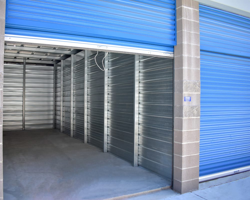 Enclosed auto storage at STOR-N-LOCK Self Storage in Colorado Springs, Colorado