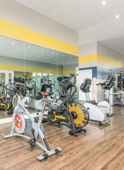 24/7 Fitness Center at Art Avenue Apartment Homes in Orlando, Florida