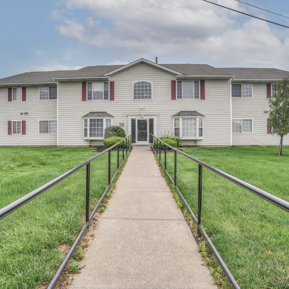 pathway at Brentwood Apartments, Painesville, Ohio