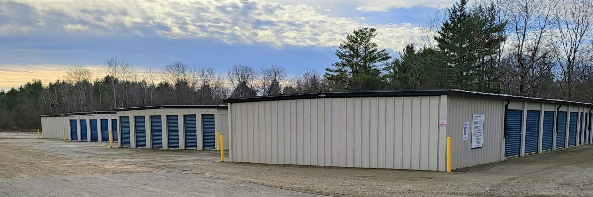 Unit size guide from KO Storage in Clinton, Maine