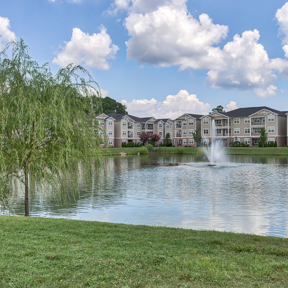 Beautiful lake at Bridgeway Chattanooga, Chattanooga, Tennessee