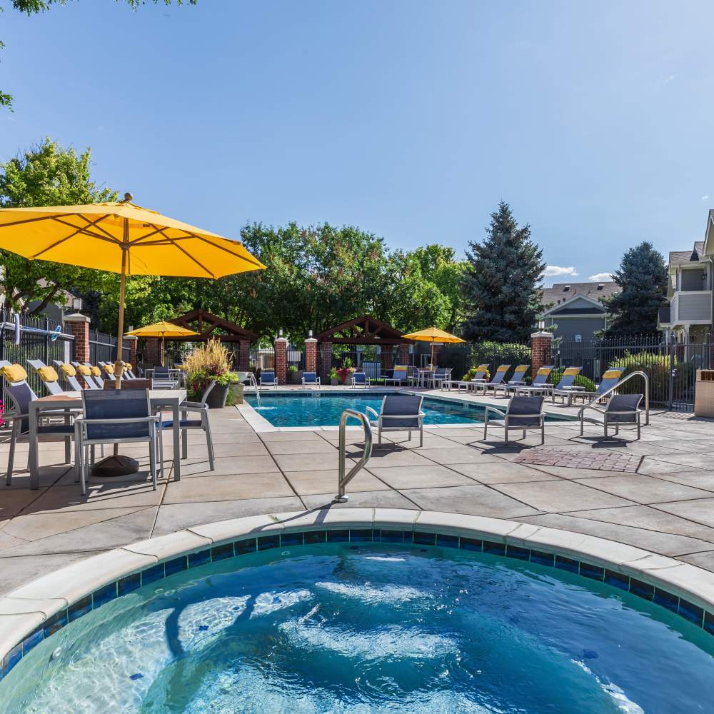 Swimming pool at The Dakota at Governor's Ranch in Littleton,Colorado
