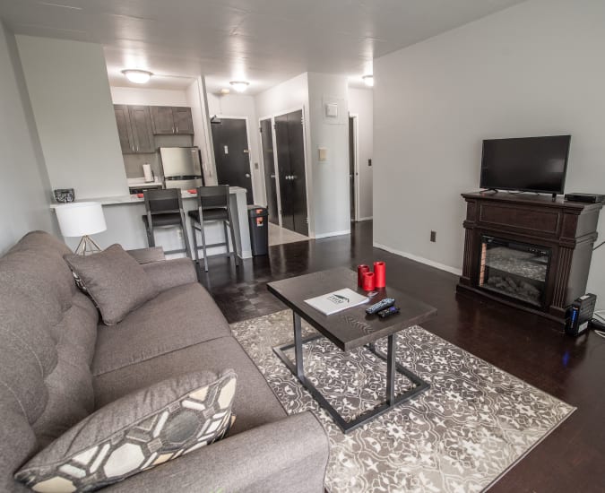 Apartment features at Fairview Apartments in Ithaca