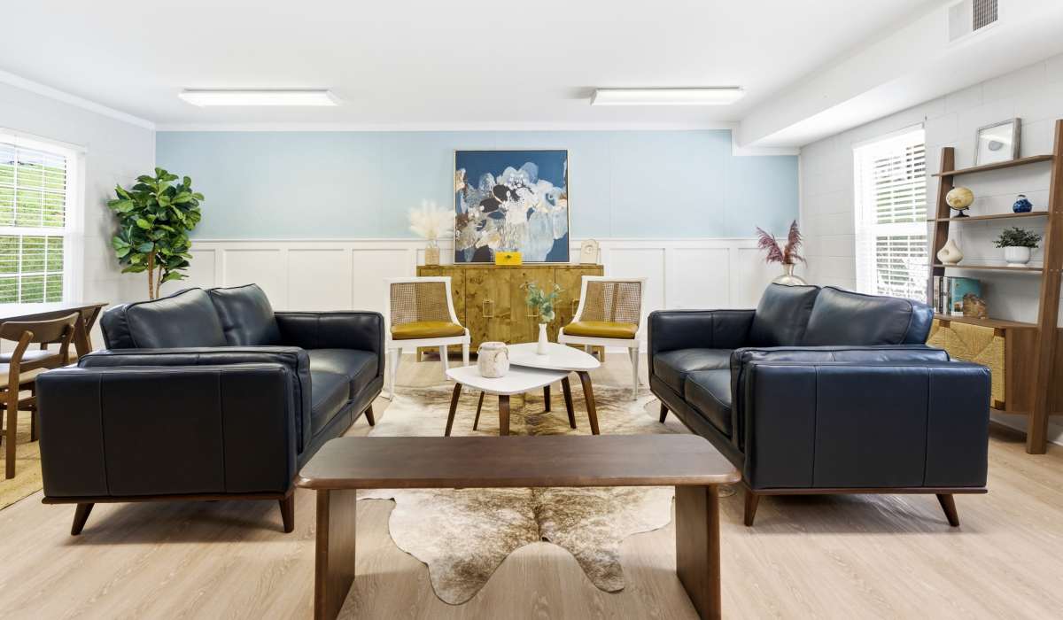 Resident clubhouse at Willow Oaks Apartments in Richmond, Virginia