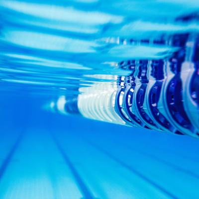 Swimming pool at Reagan Park in Lemoore, California