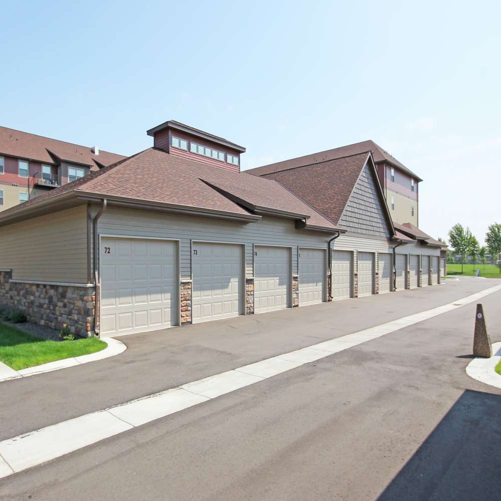 Garage at Parkview East in Ramsey, Minnesota