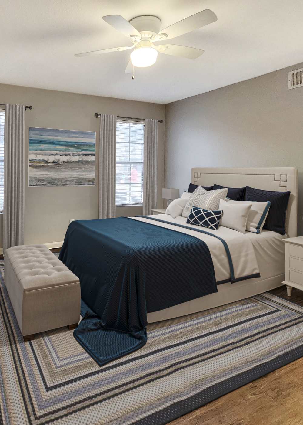 Bedroom at Costa Mesa Apartments in Houston, Texas