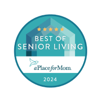 Best of Senior Living award Icon given by A Place for Mom