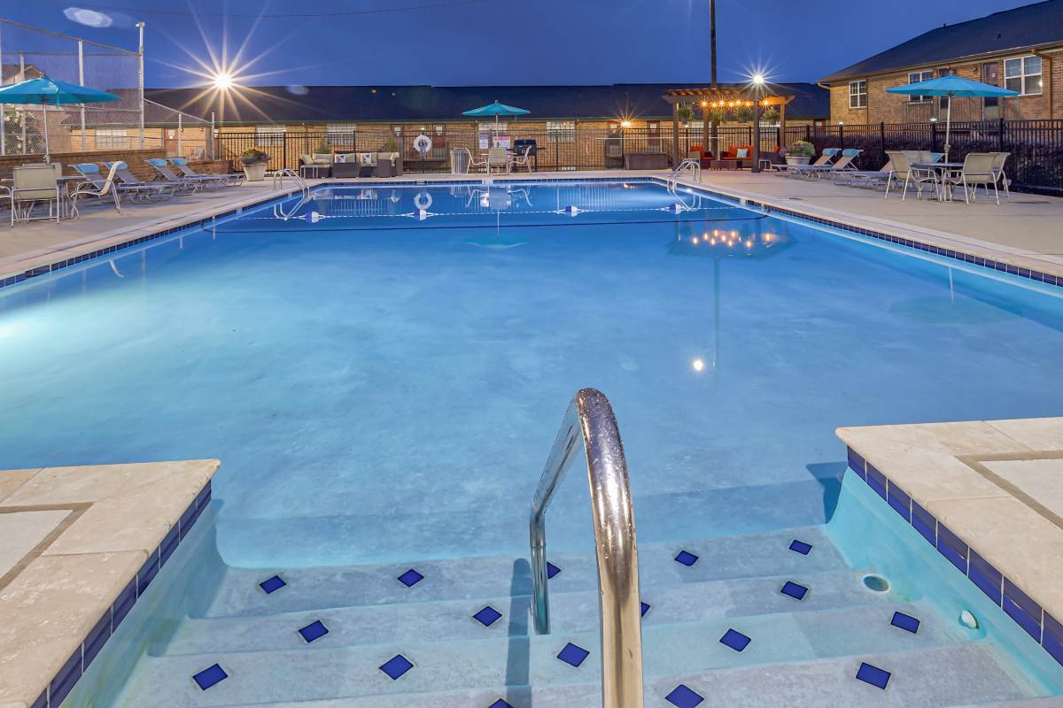 Community swimming pool at Breckenridge in Birmingham, Alabama