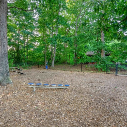 Woodland playground at Hickory Creek in Henrico, Virginia