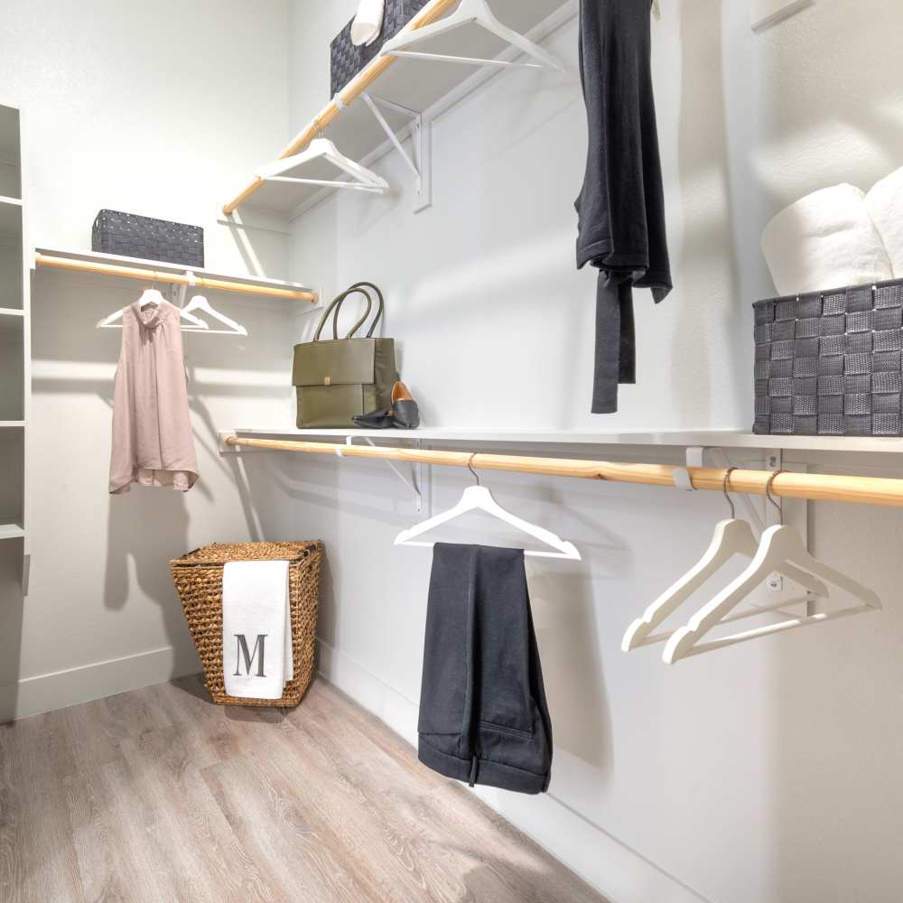 Closets at Cornell Midtown in Dallas, Texas