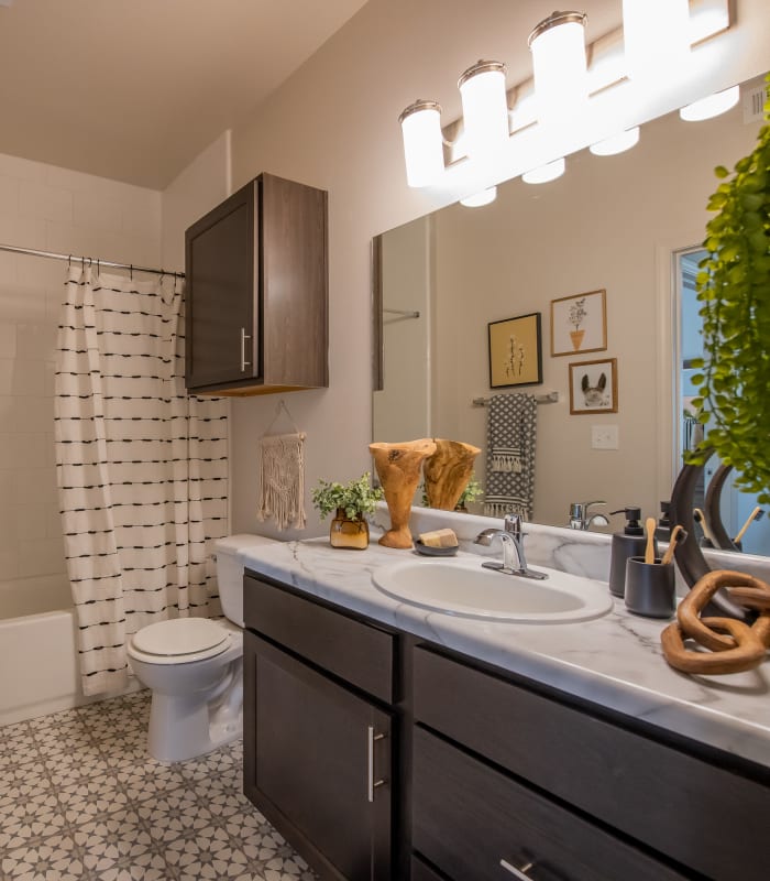 Bathroom at Ridge at 66 in Yukon, Oklahoma