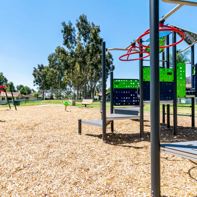 A playground for children at Serra Mesa in Oceanside, California