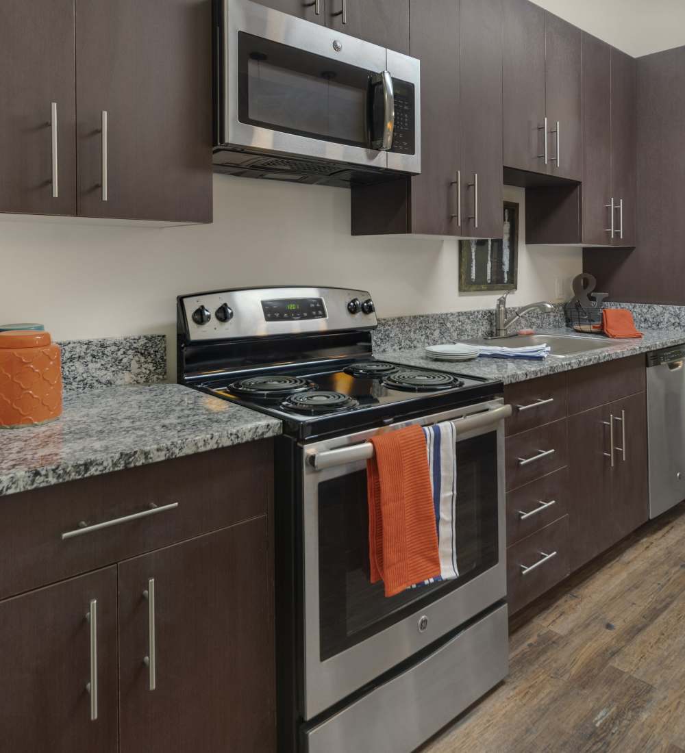 Kitchen at Chenango Place in Binghamton, New York