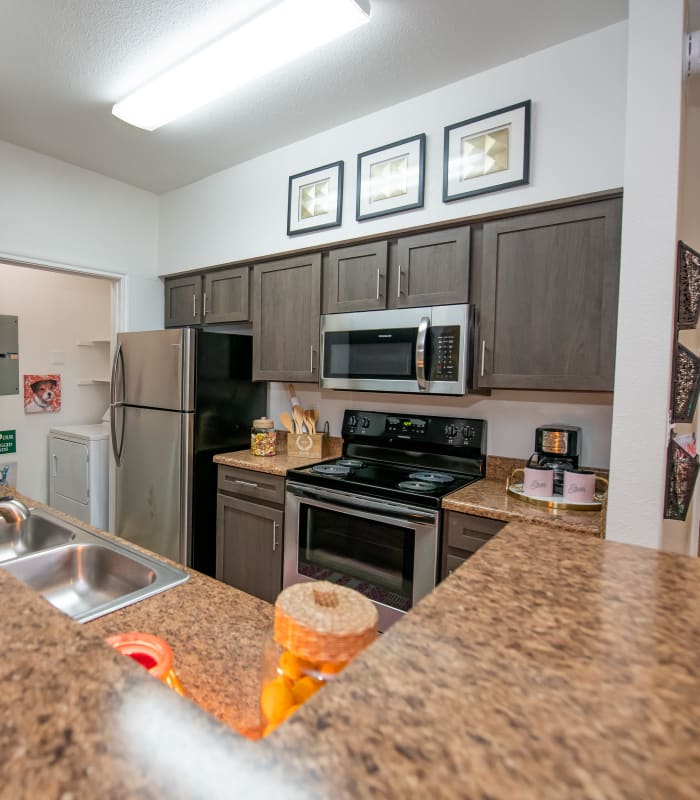 Kitchen at Arbors of Pleasant Valley in Little Rock, Arkansas