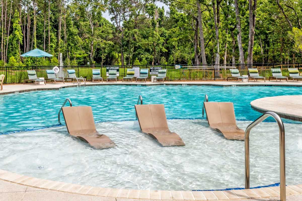 Salt-water pool at The Heyward in Charleston, South Carolina