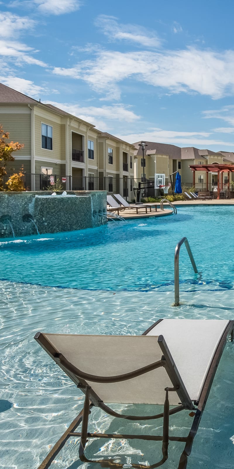 Swimming pool at The Domain at Columbia in Columbia, Missouri