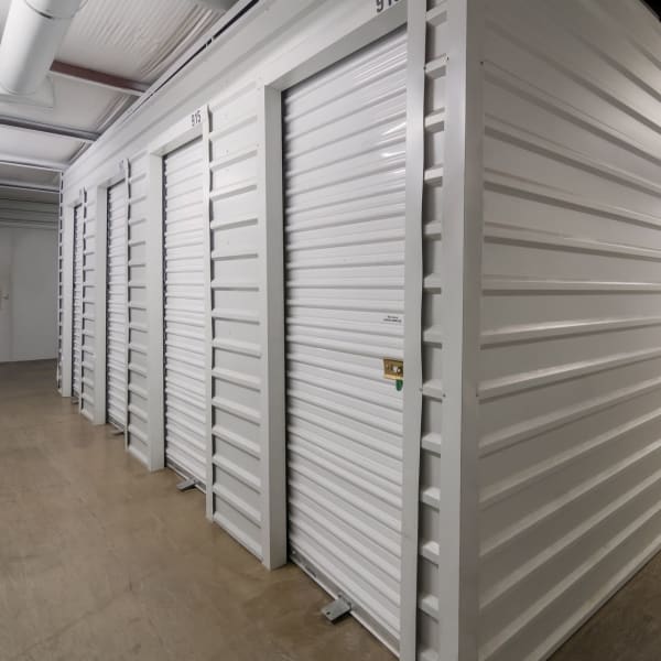 Interior units at StorQuest Self Storage in Dallas, Texas