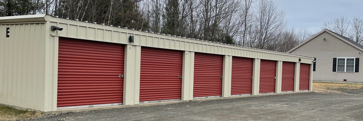 Unit size guide from KO Storage in Berwick, Maine