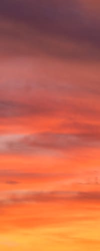 Gorgeous colorful sunset at Big Sky Flats in Washington, District of Columbia