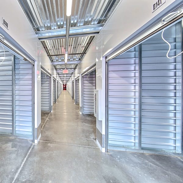 Climate controlled indoor storage units at StorQuest Self Storage in Surprise, Arizona