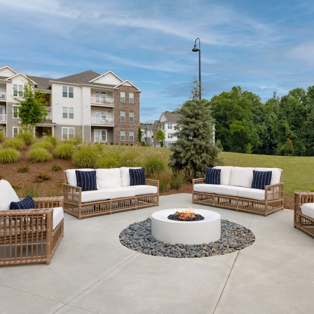 Outdoor lounge at The Archer In Acworth in Acworth, Georgia