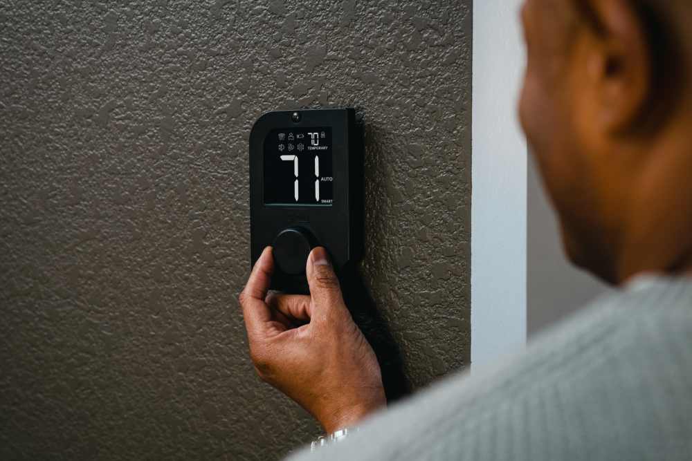 Energy Efficient Quext Thermostats at Selene at Southline in Charlotte, North Carolina