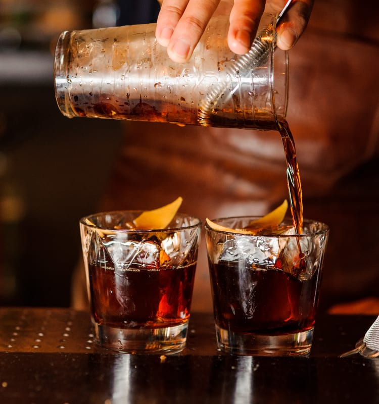 Delicious cocktails near Domus on the Boulevard in Mountain View, California