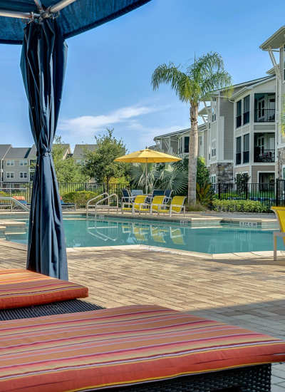 Resort-Style Swimming Pool at Art Avenue Apartment Homes in Orlando, Florida