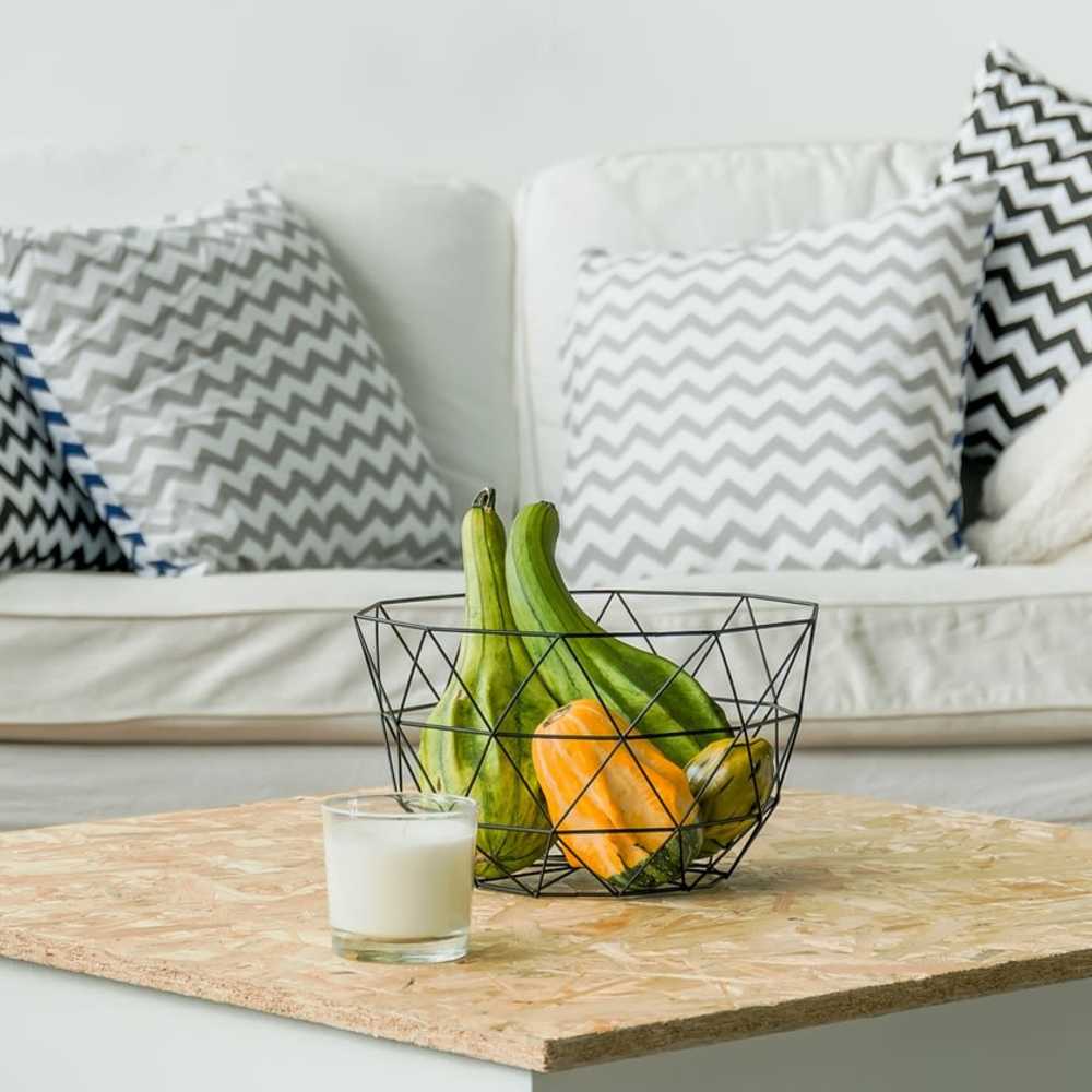 Apartment living room at Sherman Park in Reseda, California
