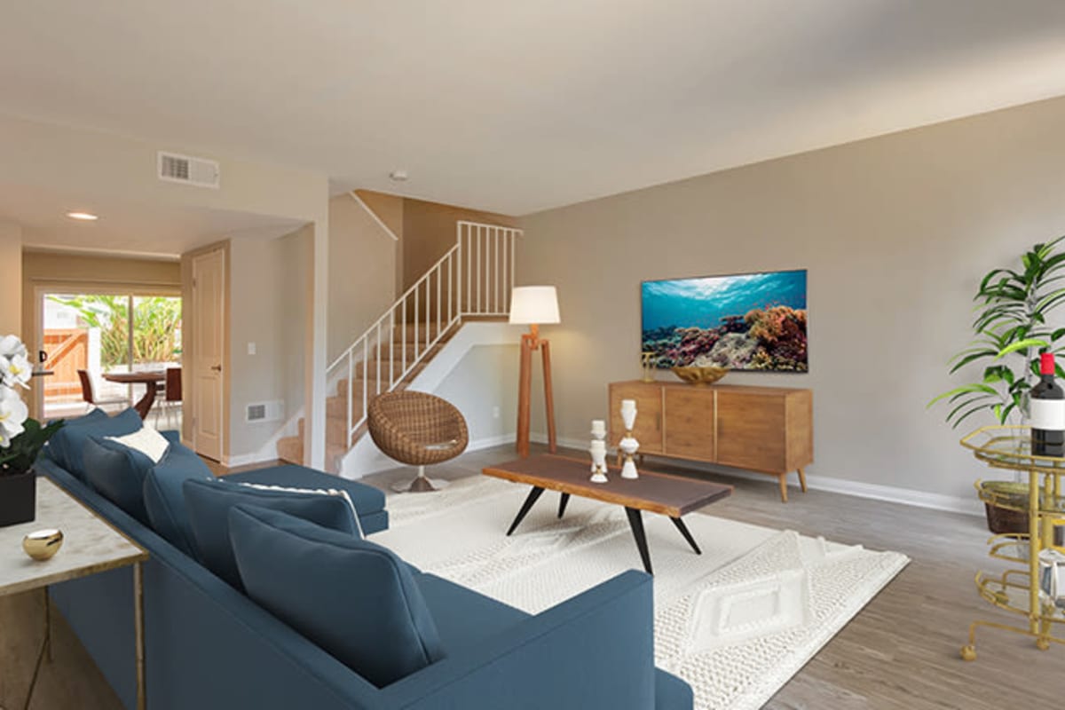 Apartment with tv at The Retreat at Thousand Oaks, Thousand Oaks, California