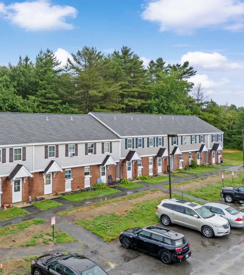 Apartments exterior at Glenridge Gardens in Augusta, Maine