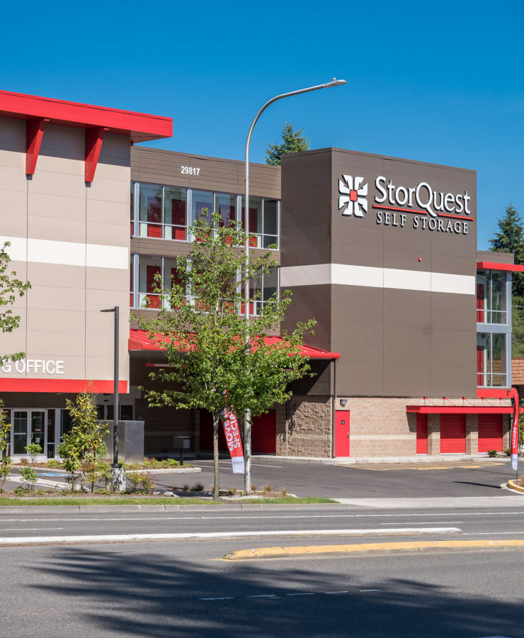 Street view of StorQuest Self Storage in Federal Way, Washington