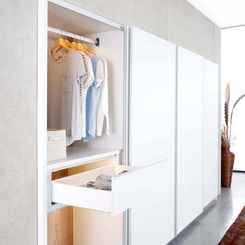 Walk-in closet at Village Crest Apartment Homes in Smyrna, Tennessee