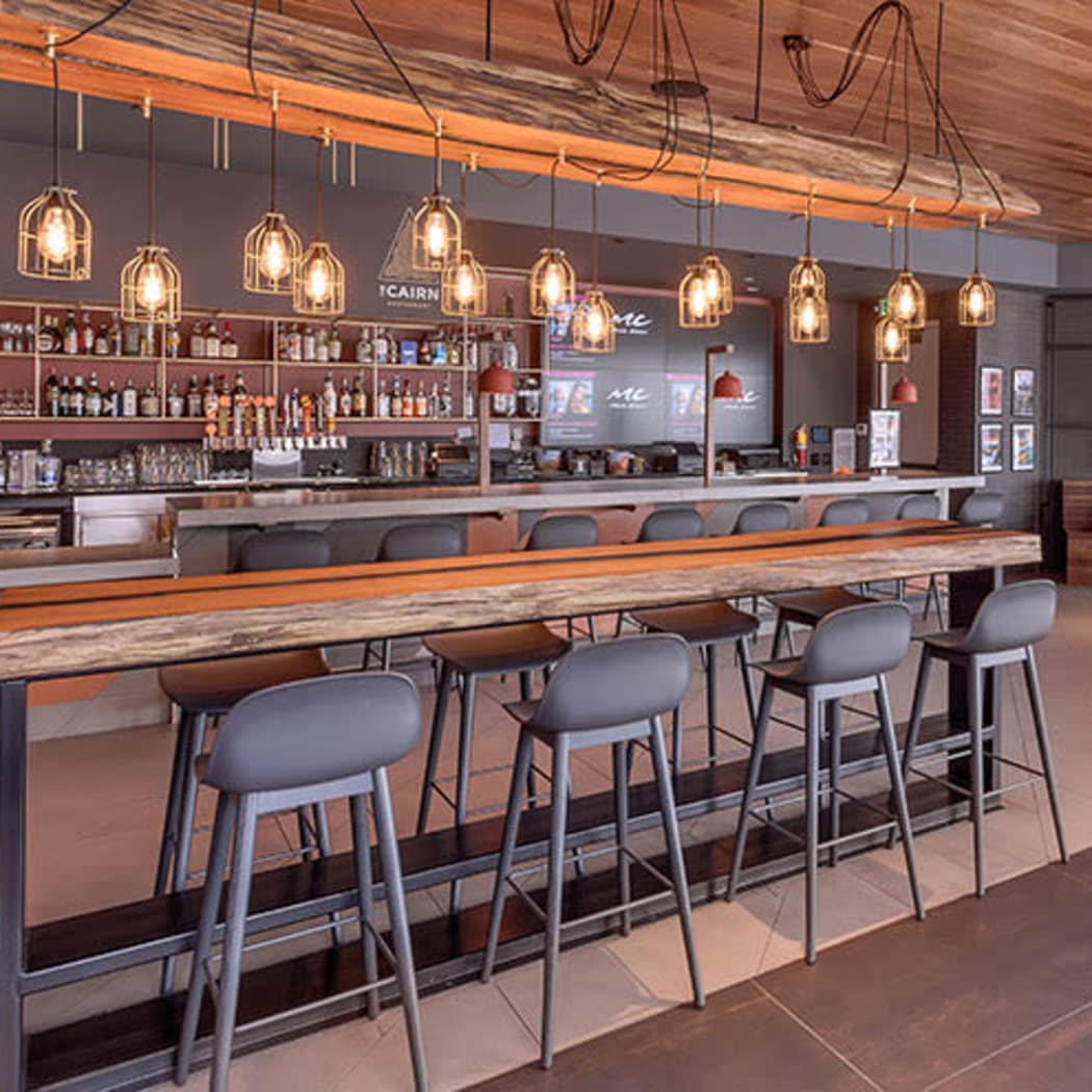 Bar at TAVA Waters's The CAIRN in Denver, Colorado