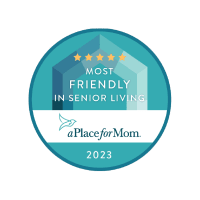 2023 Most Friendly Award Icon from A Place for Mom